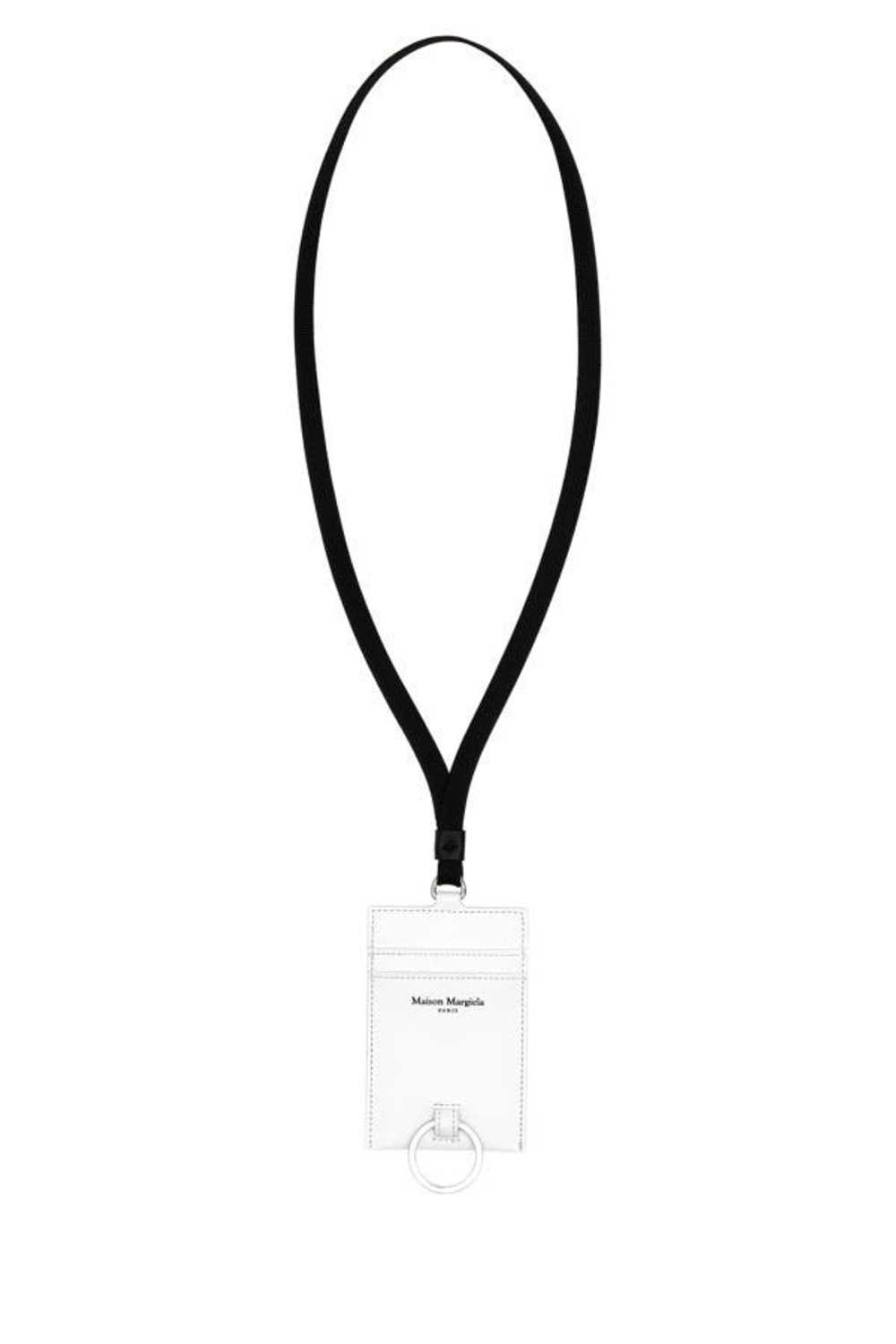 Maison Margiela White leather card holder - image 1