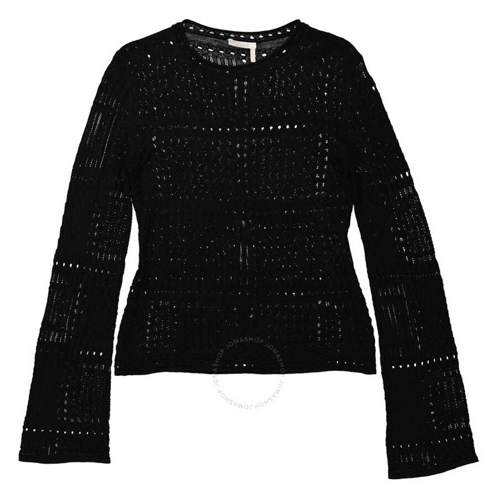 Chloé Chloe Ladies Black Knitted Pullover Jumper - image 5