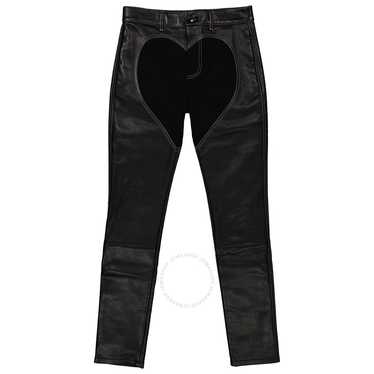 Burberry Ladies Black Skinny Fit Denim Heart Moti… - image 1