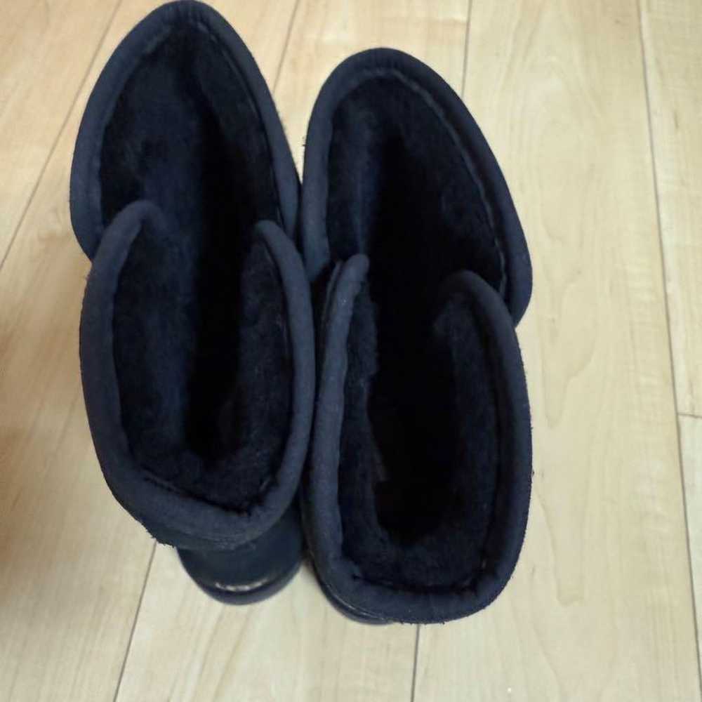 UGG Navy Suede Sheepskin Boots - image 3