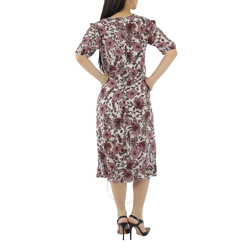 Max Mara Ladies Arak Floral Silk Midi Dress - image 3