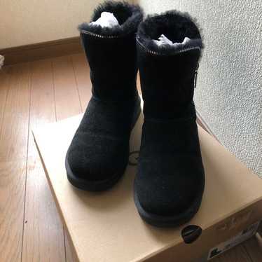 UGG Black Sheepskin Boots with Zipper - image 1