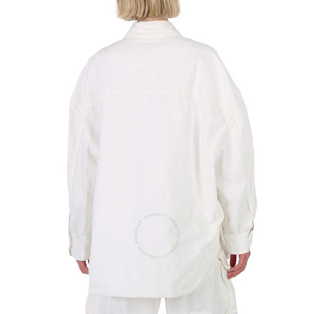 The Attico Ladies White Short Coat Shirt - image 5