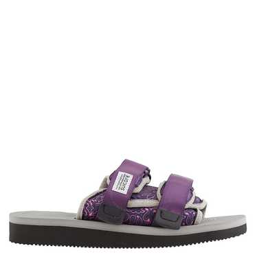サンダル・ミュール SUICOKE Multicolor fabric Moto-Cab slippers KidSuper x Suicoke Moto Sandals for Men