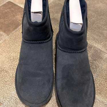 UGG Sheepskin Boots Dark Blue