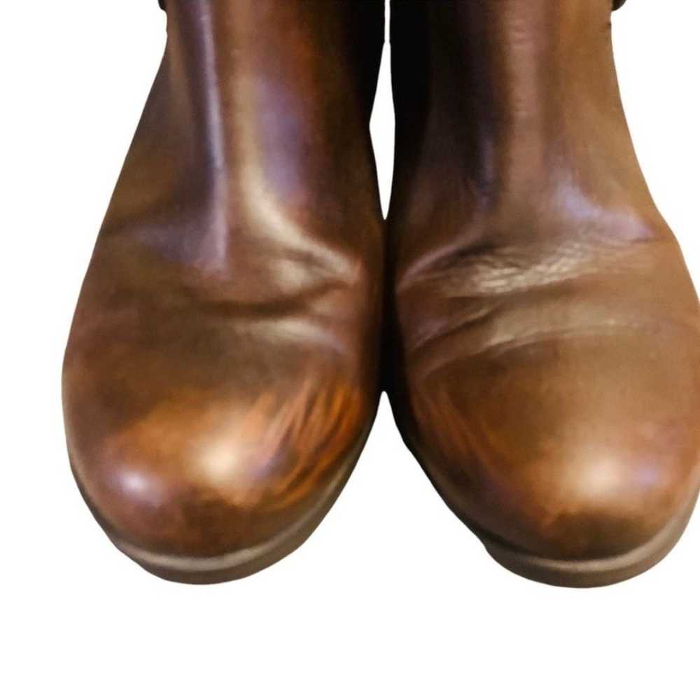 BORN Ondine Ankle Boots Burnished Cognac - image 5