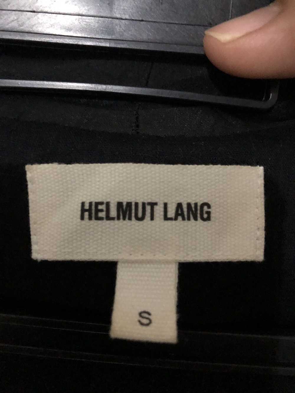 Rare Helmut Lang Asymmetric Suede Goat Leather Ja… - image 11