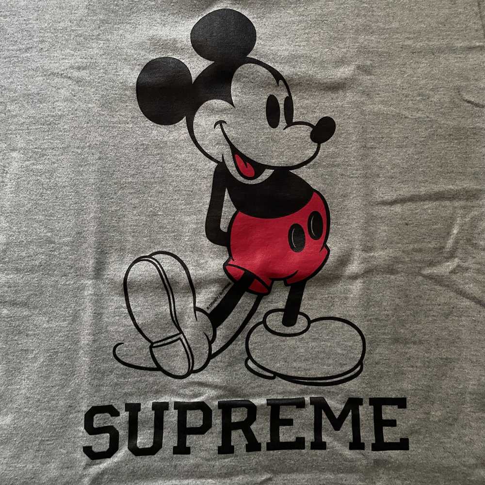 Supreme x Disney - Mickey Mouse Raglan Tee Shirt … - image 2