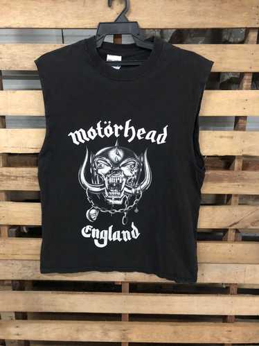 Band Tees - Motörhead England Skull Sleeveless - image 1