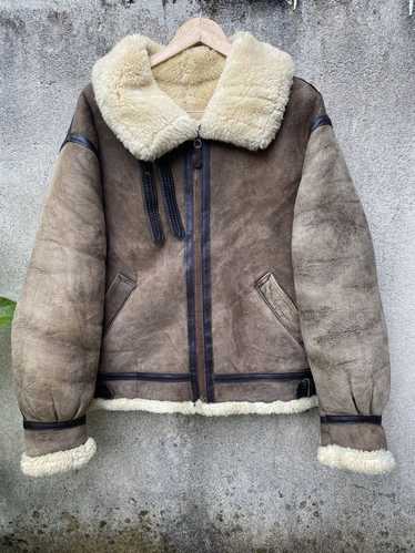 Vintage - Avirex Limited B-3 80s OG 1986 Shearling