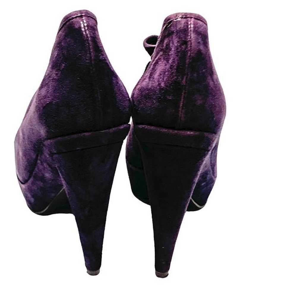 TwinSet by Simona Barbieri Royal Purple Suede Pla… - image 7