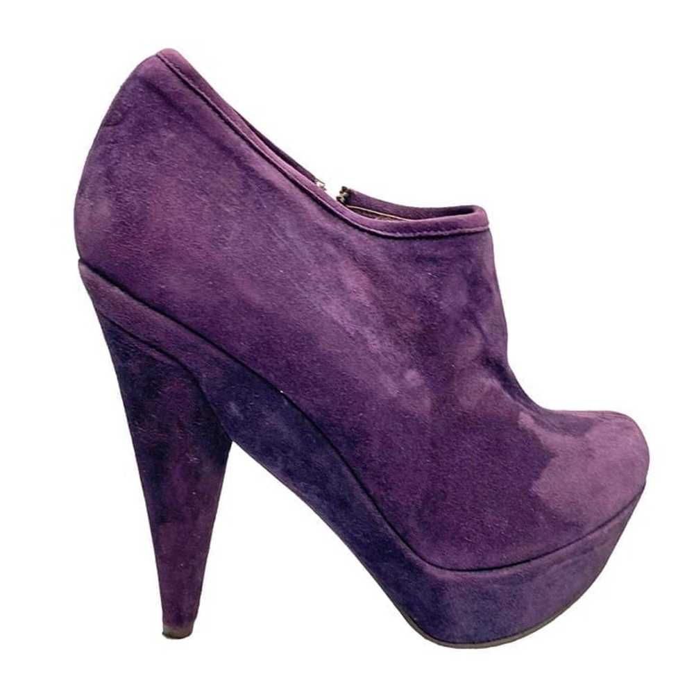 TwinSet by Simona Barbieri Royal Purple Suede Pla… - image 8