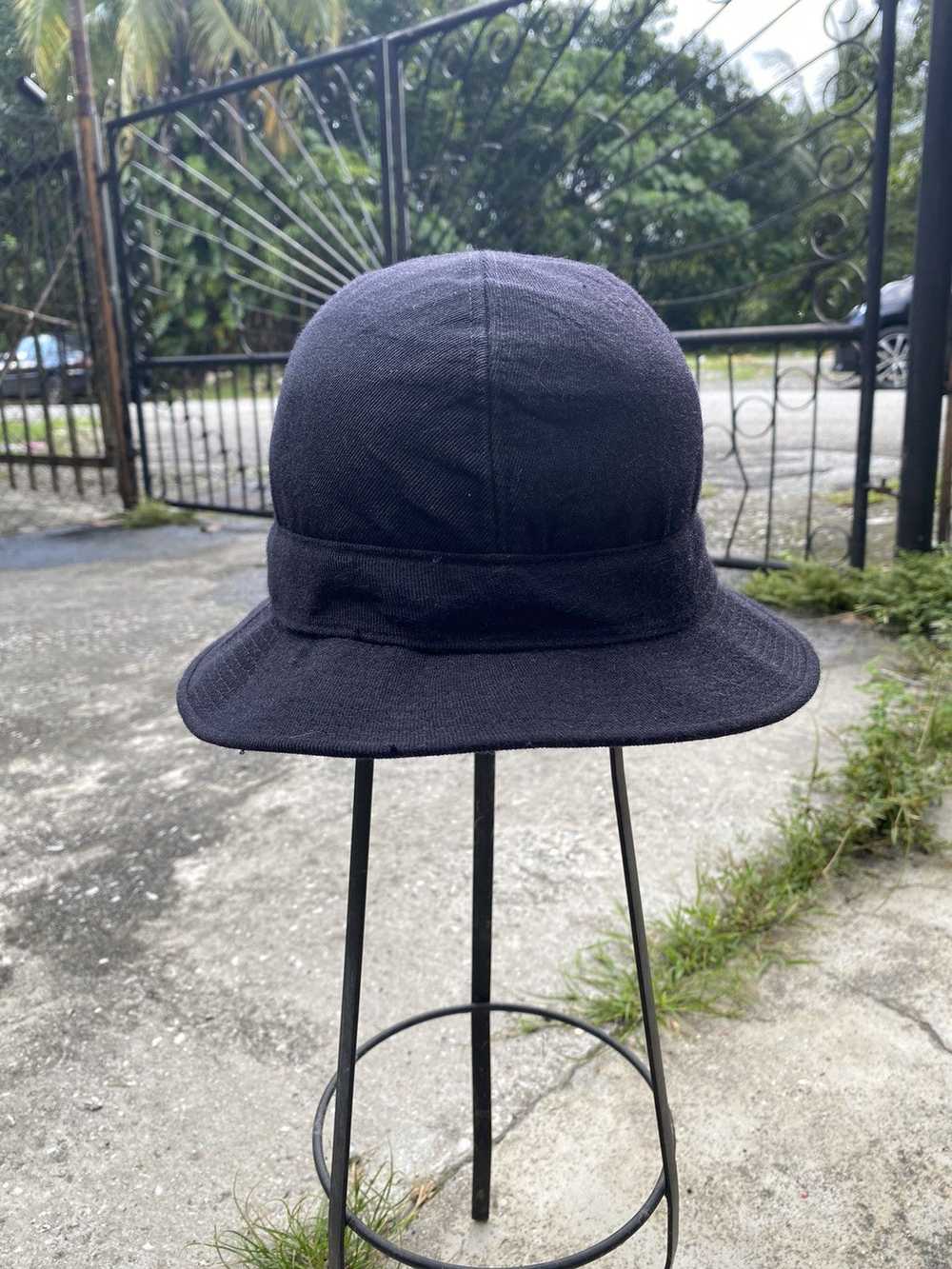 Rare 🔥 COMME des Garçons Bucket Wool Super Black… - image 2