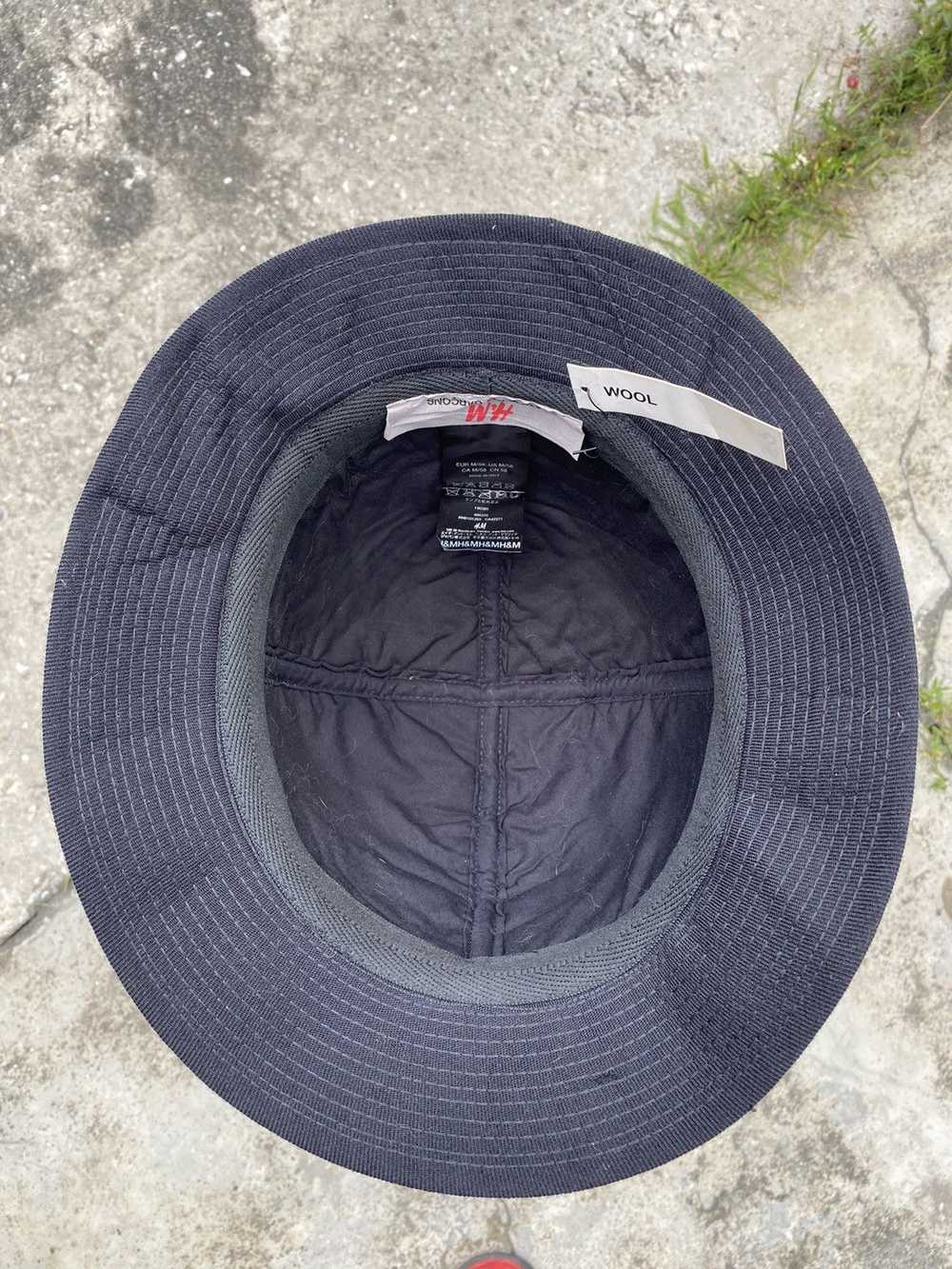 Rare 🔥 COMME des Garçons Bucket Wool Super Black… - image 5