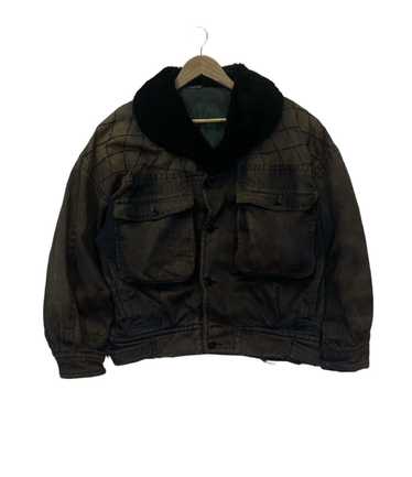 MADE ITALY VINTAGE ENRICO COVERI SUN FADED BOMBER 