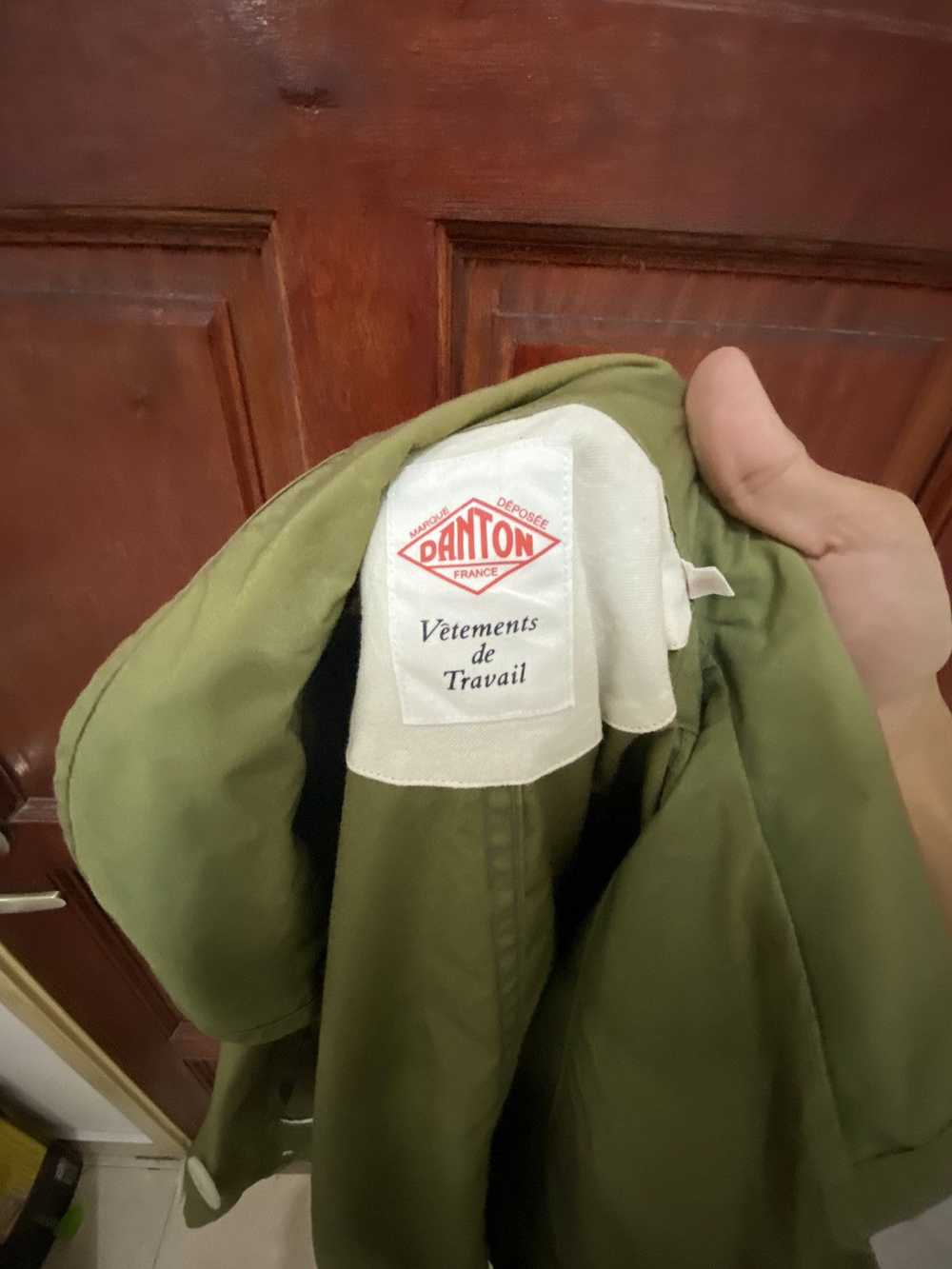 Danton France Chore Jacket Olive Green Vetements de Travail