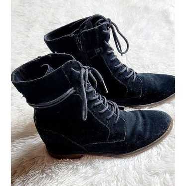 Hush Puppies  Black Medium Moyen Boots Size 7