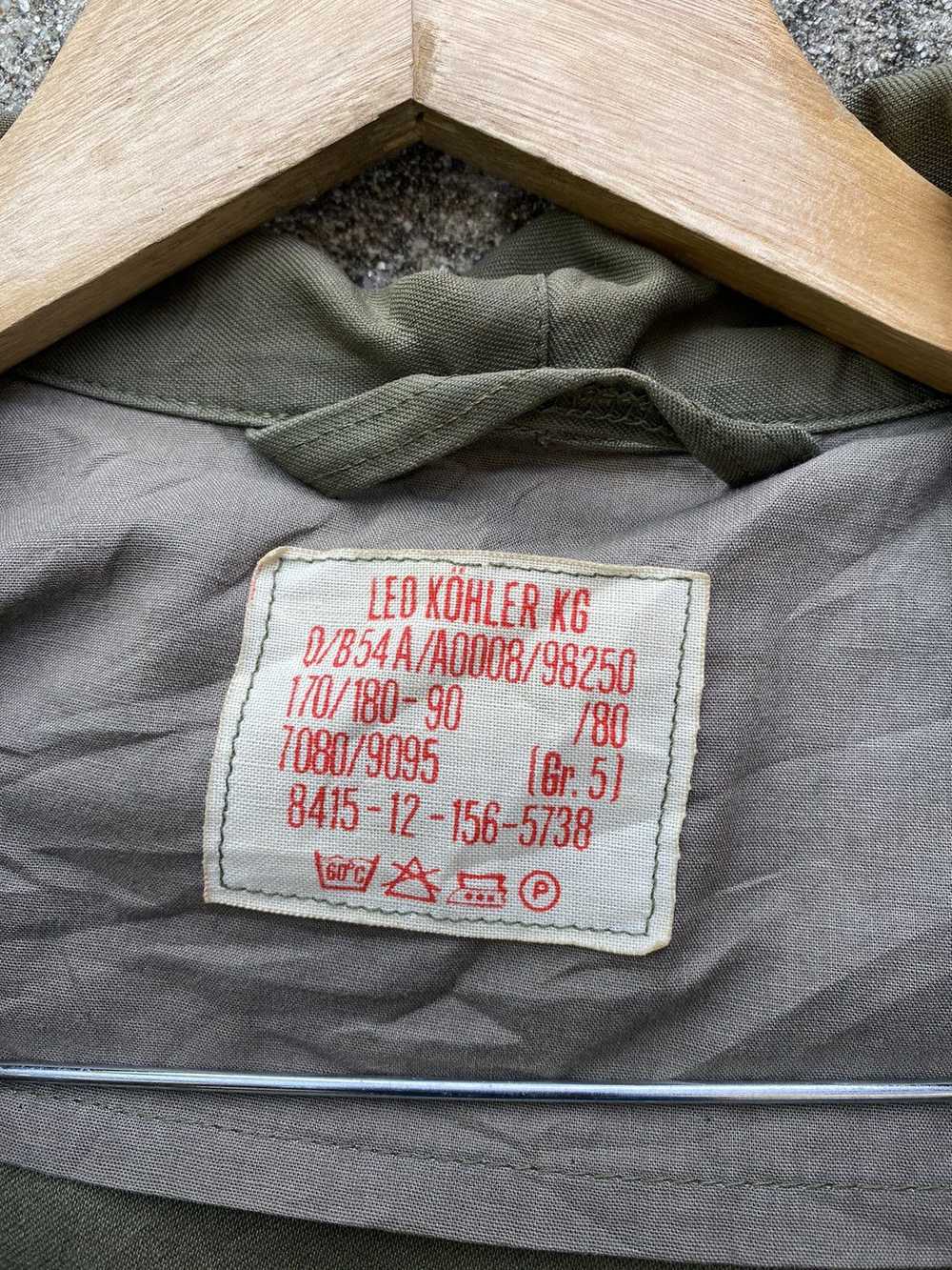 Vintage 1989 Jeans Express Germany Army Parka Jac… - image 10