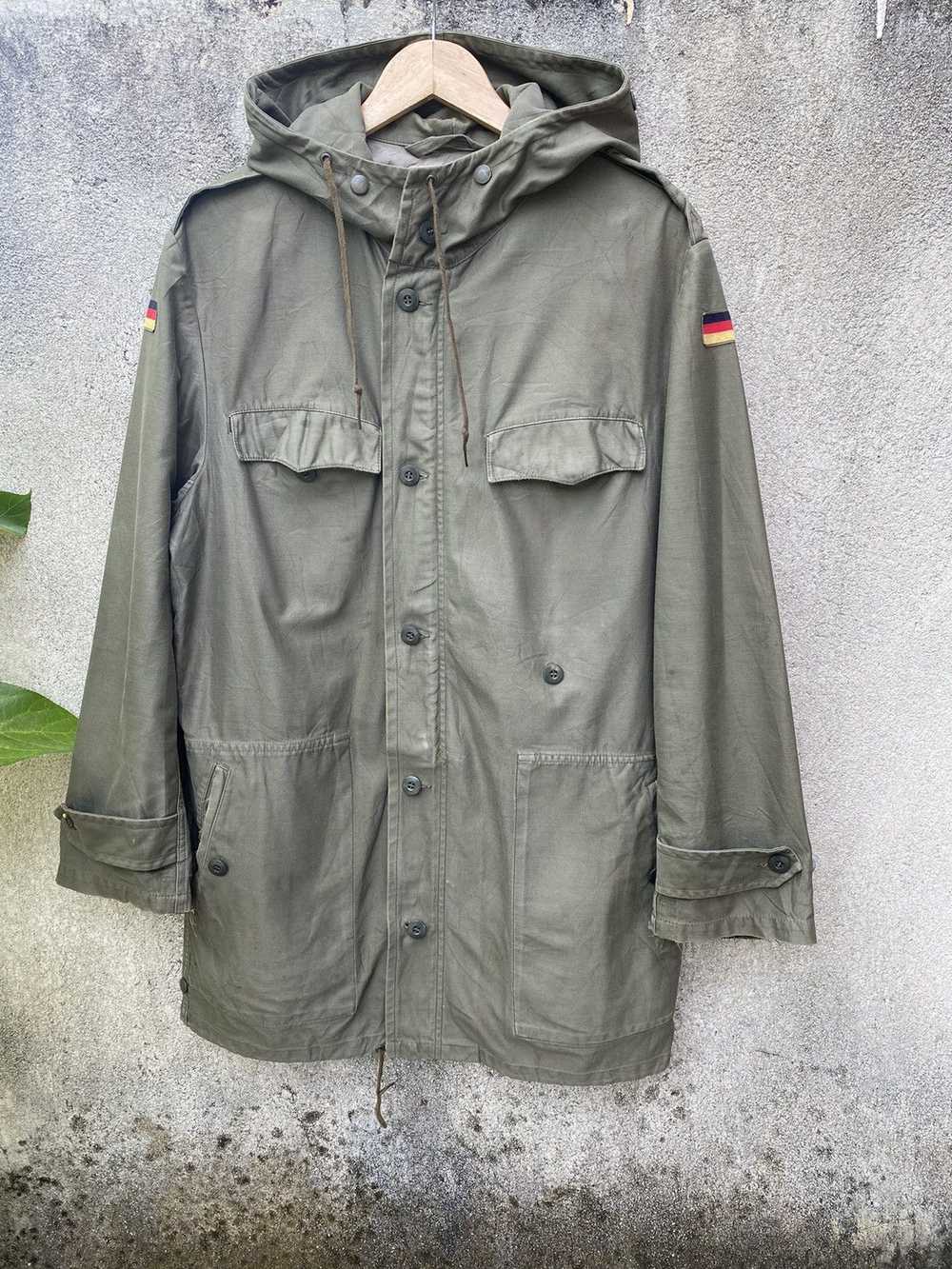 Vintage 1989 Jeans Express Germany Army Parka Jac… - image 1