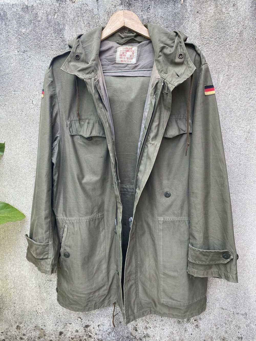 Vintage 1989 Jeans Express Germany Army Parka Jac… - image 3