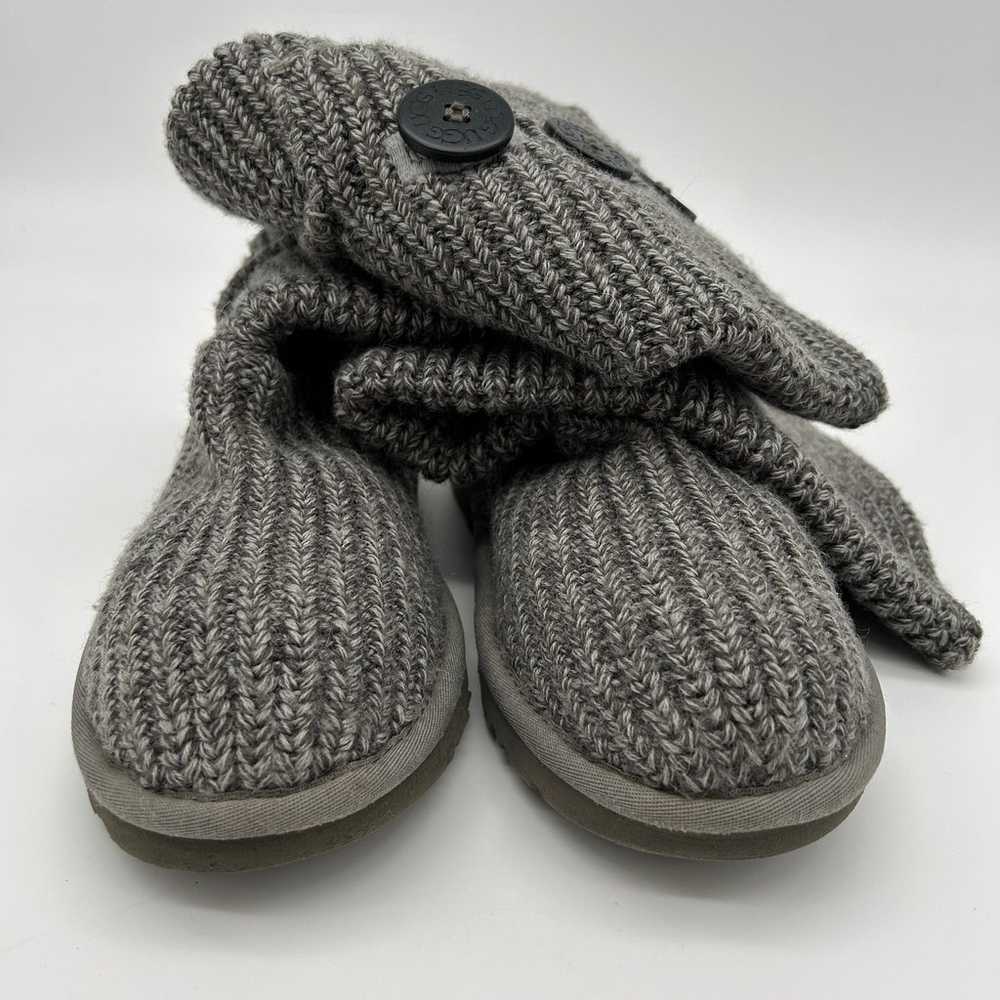 UGG UGGS Grey Classic Cardy II Casual Slouchy Swe… - image 3