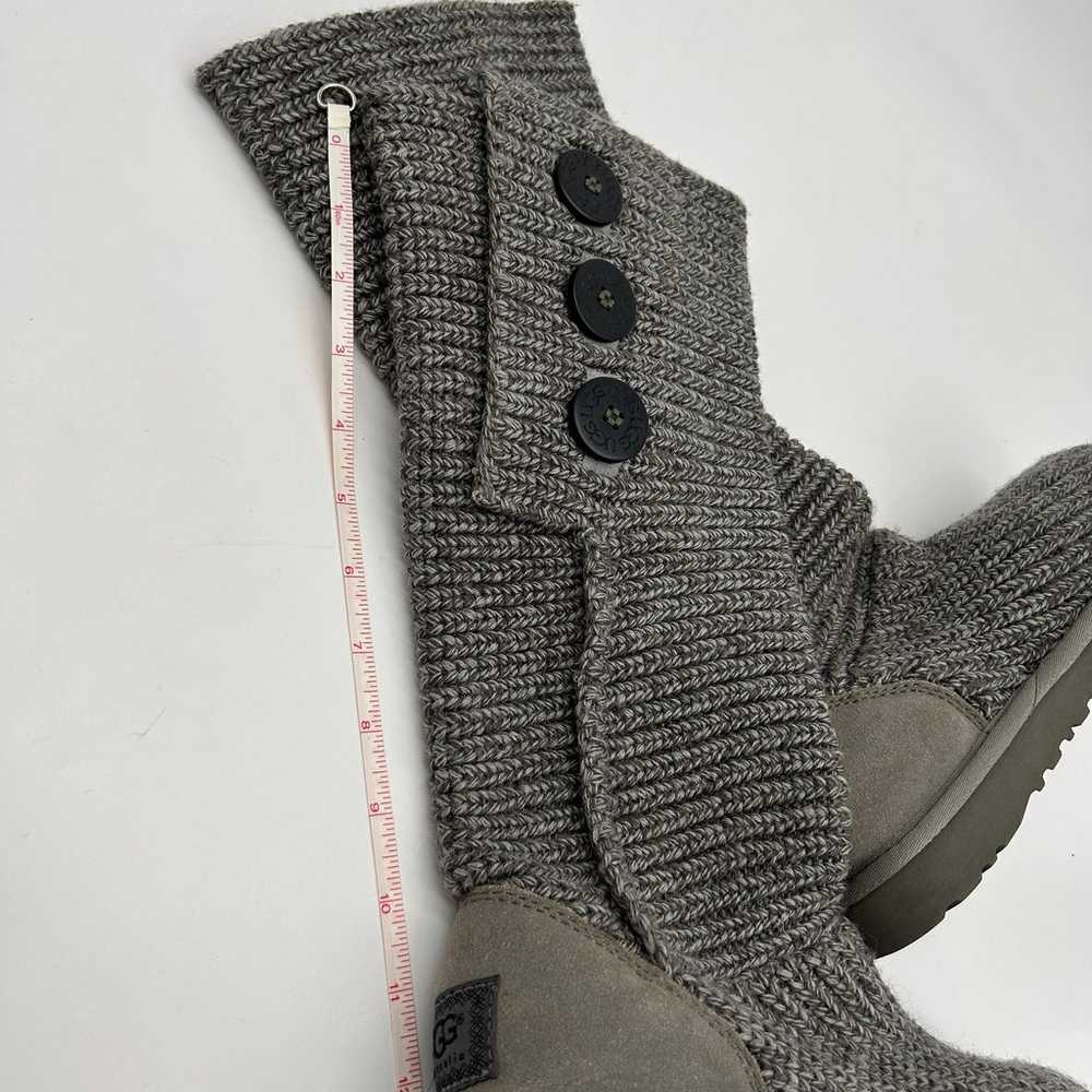 UGG UGGS Grey Classic Cardy II Casual Slouchy Swe… - image 4