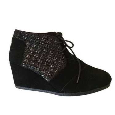 Toms Womens Shoes Boots Kala Desert Wedge Bootie … - image 1