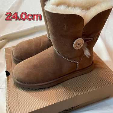 [Excellent condition] 24cm UGG sheepskin boots Ba… - image 1