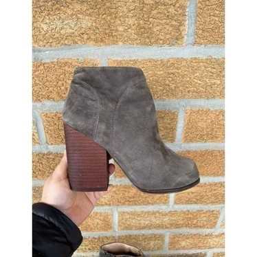 Jeffrey Campbell Gray Hanger Booties 7 M