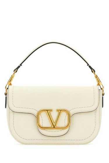 Valentino Garavani Woman Ivory Leather Alltime Sho