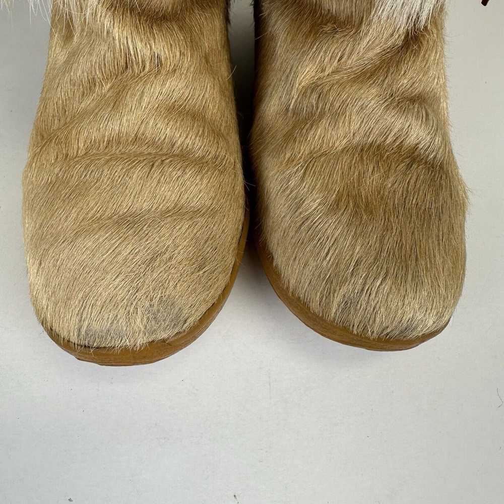 Vintage Tecnica Real Goat Fur Winter Boots Made i… - image 4