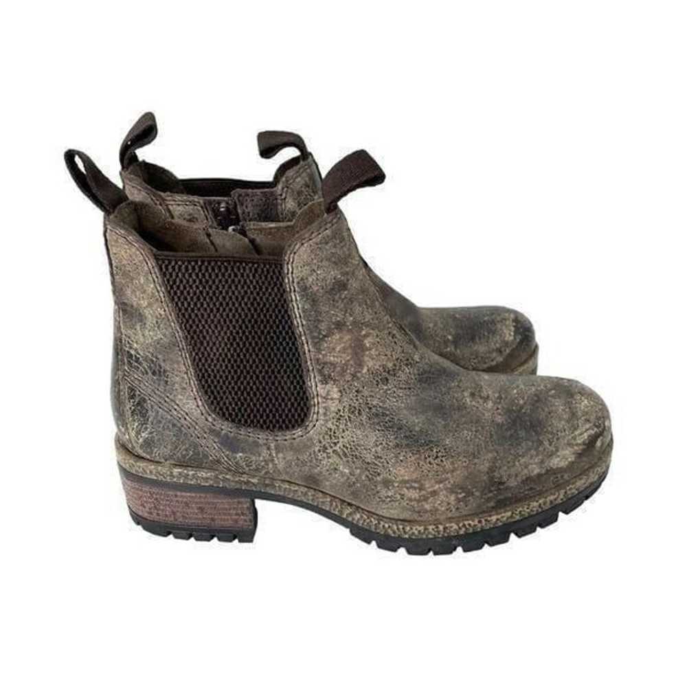 DIBA TRUE Say So leather distressed ankle boots S… - image 3