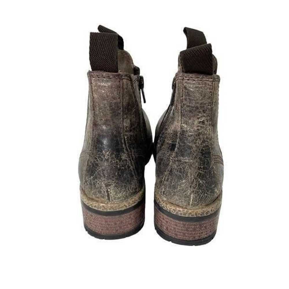 DIBA TRUE Say So leather distressed ankle boots S… - image 9