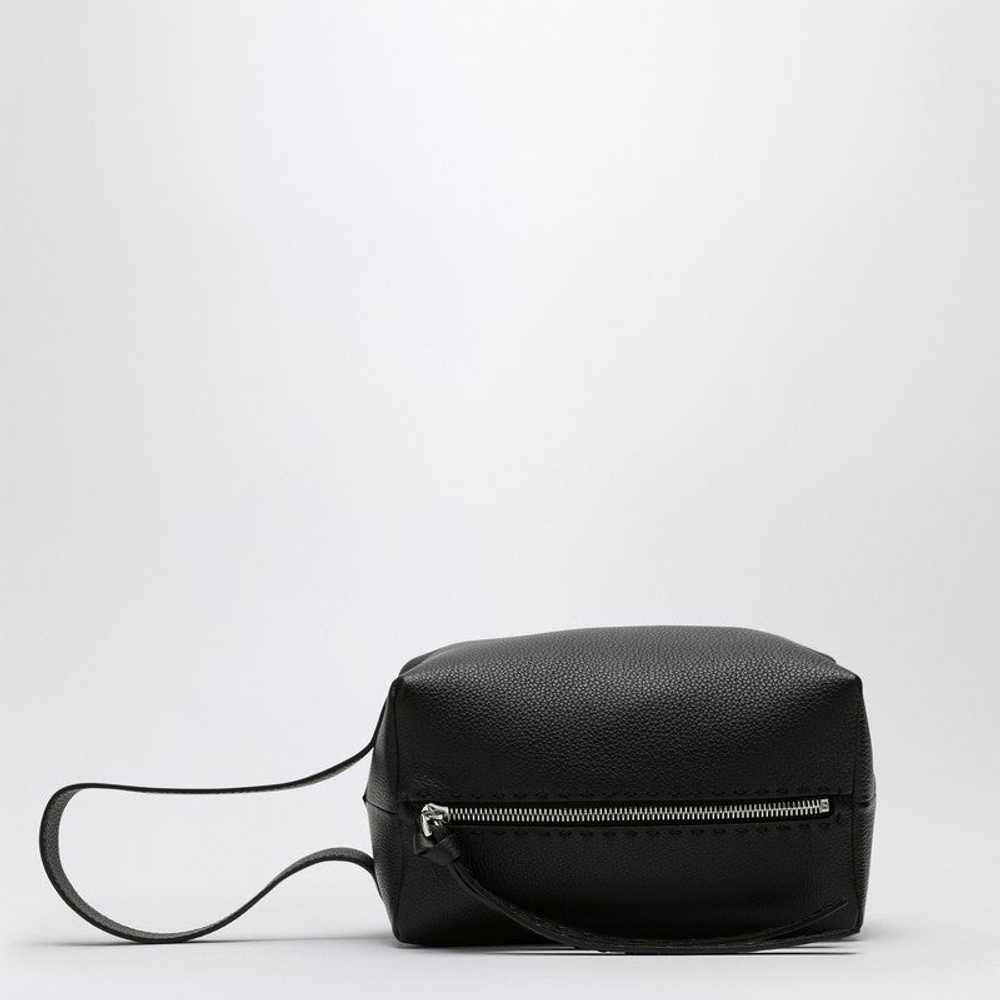 Fendi Fendi Roma Black Leather Beauty Case Men - image 2