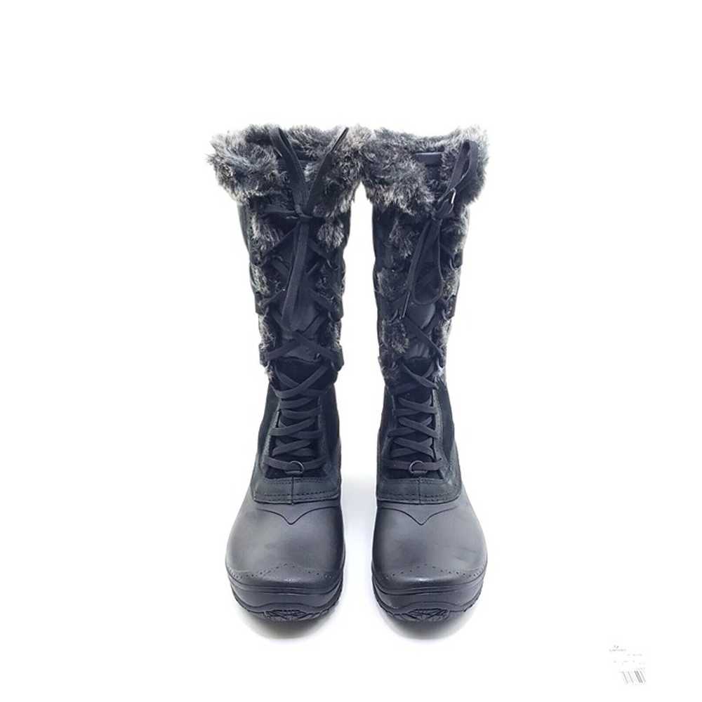 North Face Shellista II Tall Boots Black Faux Fur… - image 2