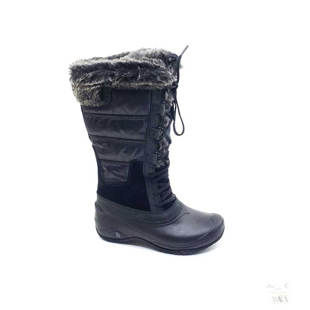 North Face Shellista II Tall Boots Black Faux Fur… - image 4