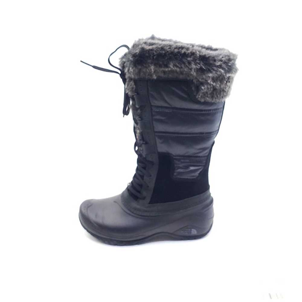 North Face Shellista II Tall Boots Black Faux Fur… - image 5