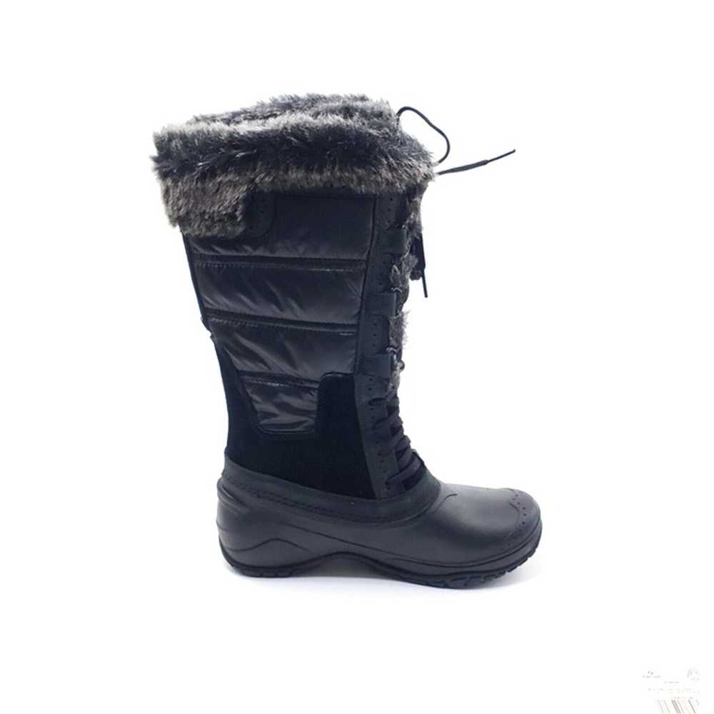 North Face Shellista II Tall Boots Black Faux Fur… - image 7