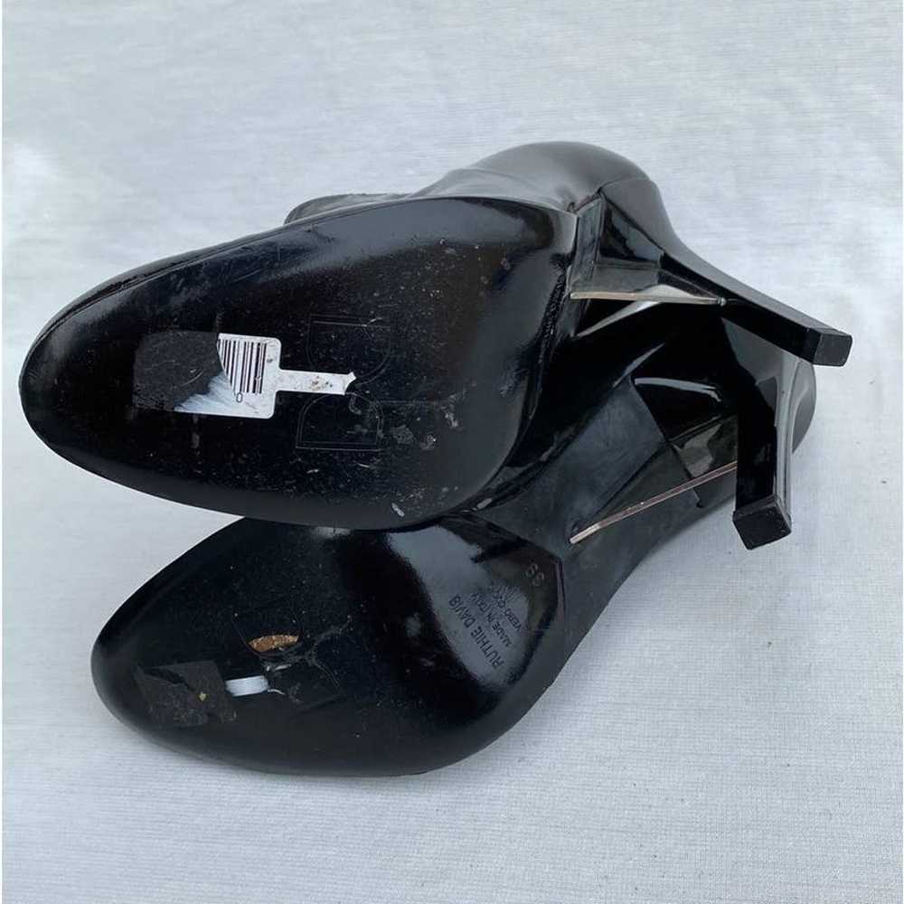 Ruth by Ruthie Davis Black Patent Leather Almond … - image 10