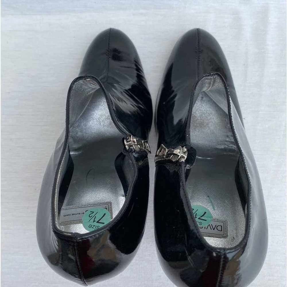 Ruth by Ruthie Davis Black Patent Leather Almond … - image 12