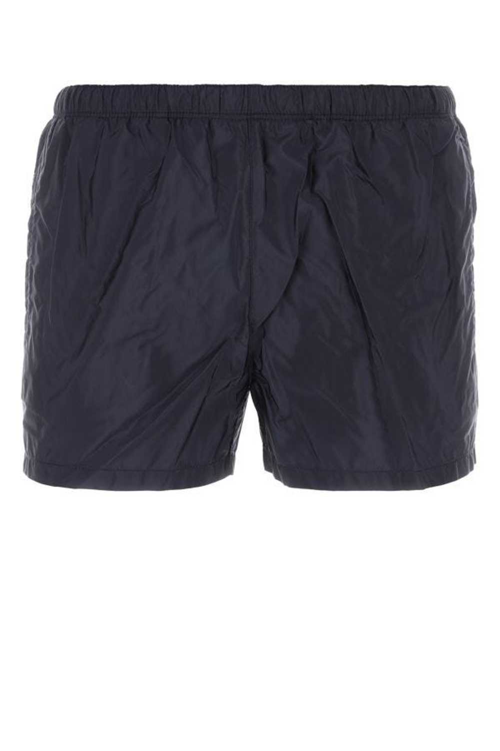 Prada Man Navy Blue Recycled Nylon Swimming Shorts - image 1