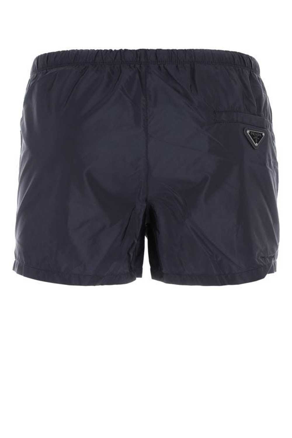 Prada Man Navy Blue Recycled Nylon Swimming Shorts - image 2