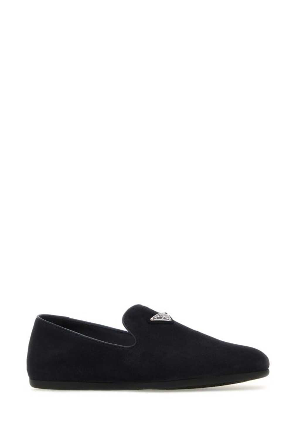 Prada Man Blue Suede Loafers - image 2