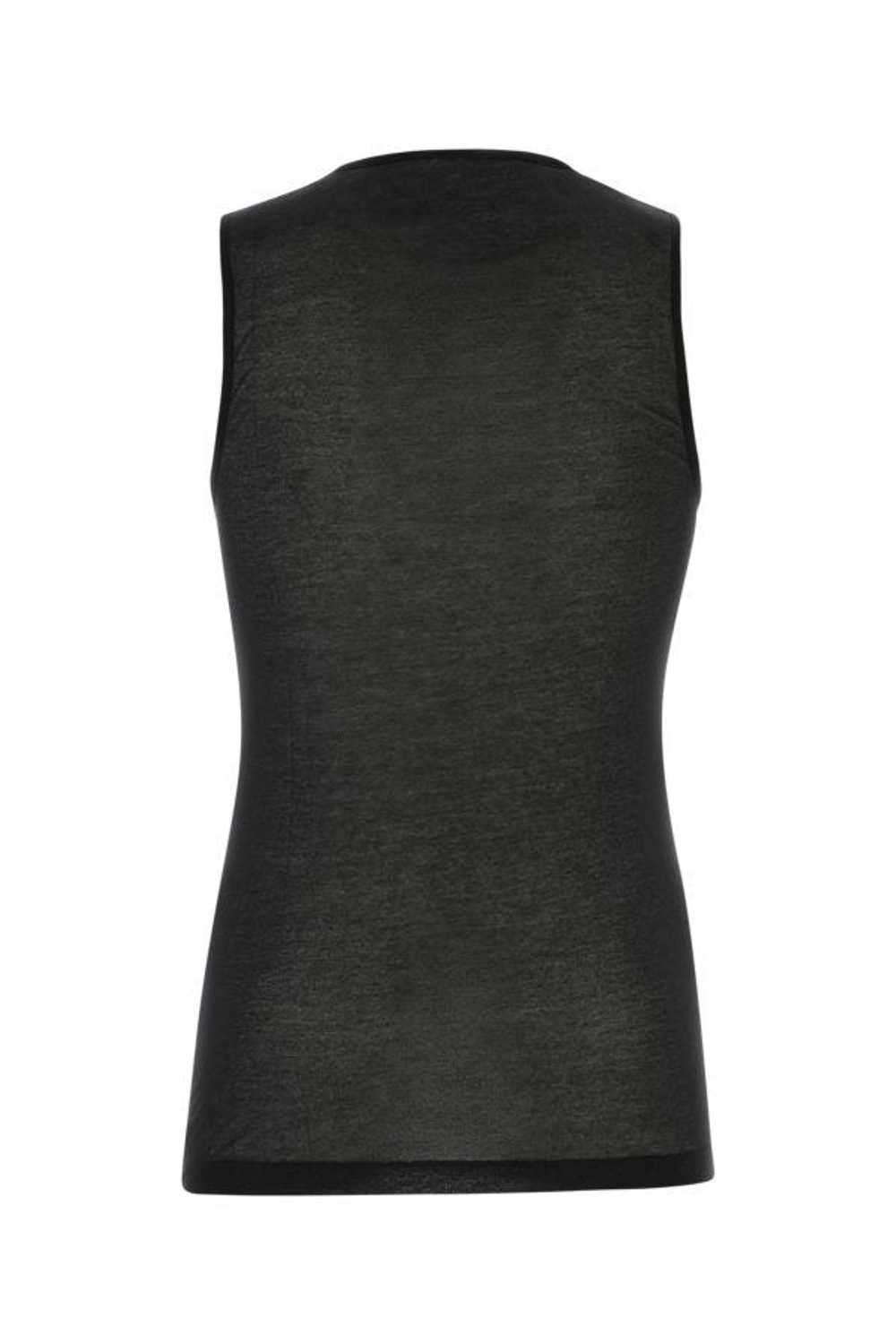 AMI Paris Ami Unisex Black Lyocell Tank Top - image 2