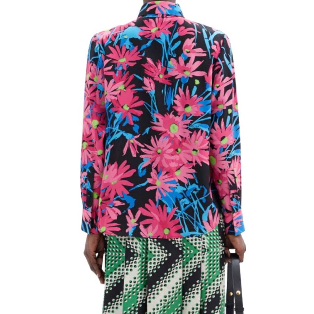 GUCCI x Ken Scott Floral Print Silk Shirt - image 6