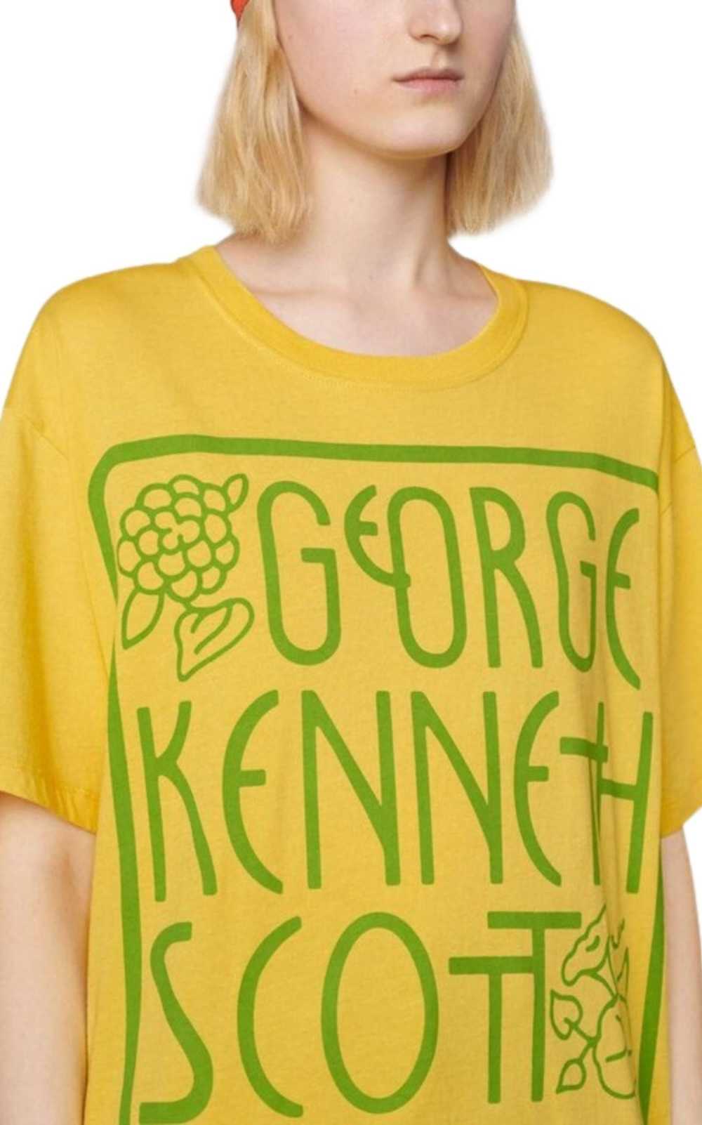 GUCCI X Ken Scott-Print Cotton T-Shirt - image 5