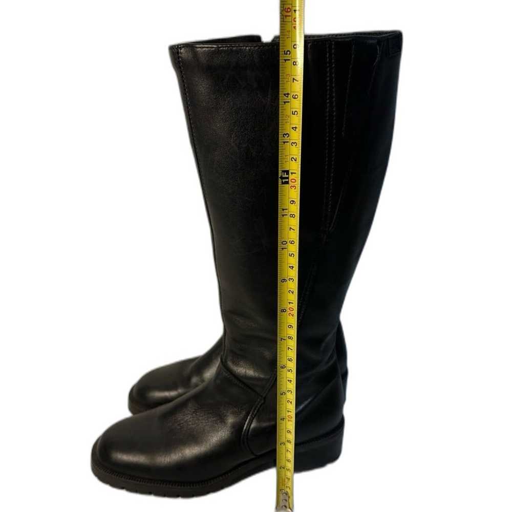 Blondo Knee High Waterproof Leather Black Boots S… - image 10