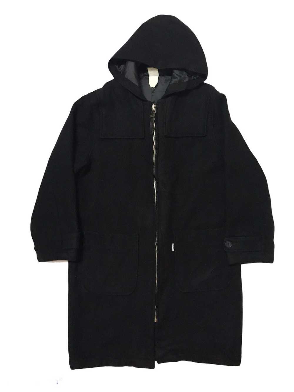 Archival Clothing - X-Girl Wool Blend Long Jacket - image 1