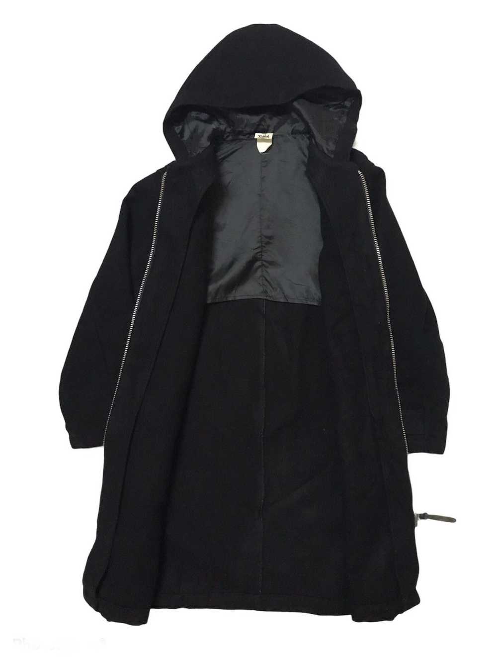 Archival Clothing - X-Girl Wool Blend Long Jacket - image 3