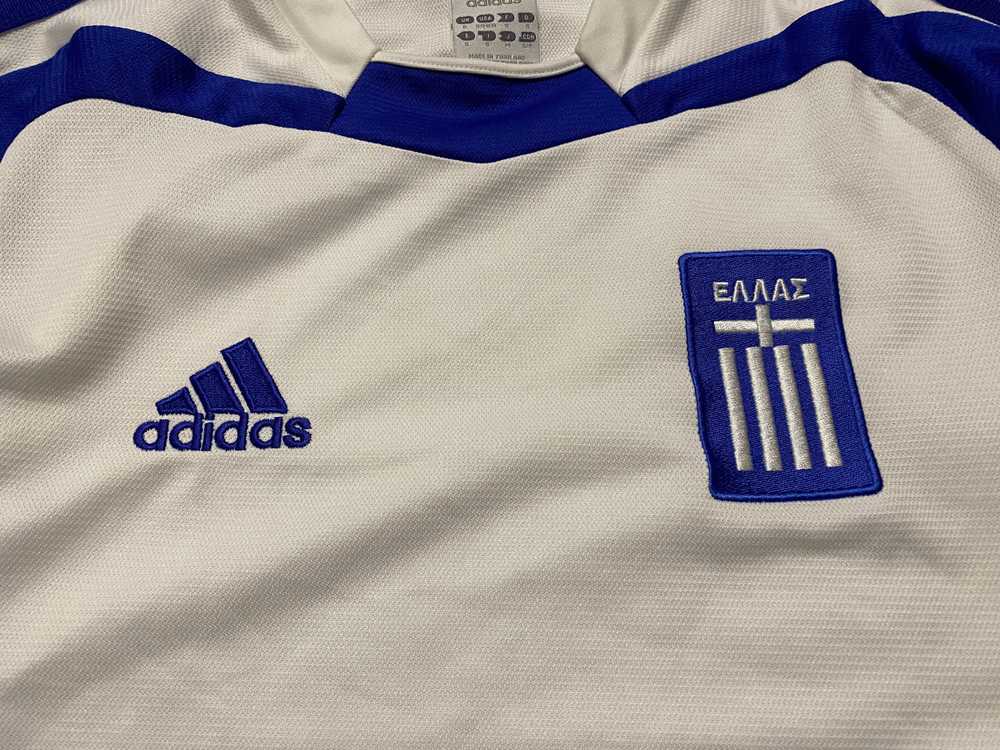 Adidas Greece Jersey 2004/06 Away Soccer Rare Vin… - image 3